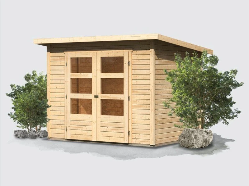 Norlinio Gartenhaus Stegen 3 natur