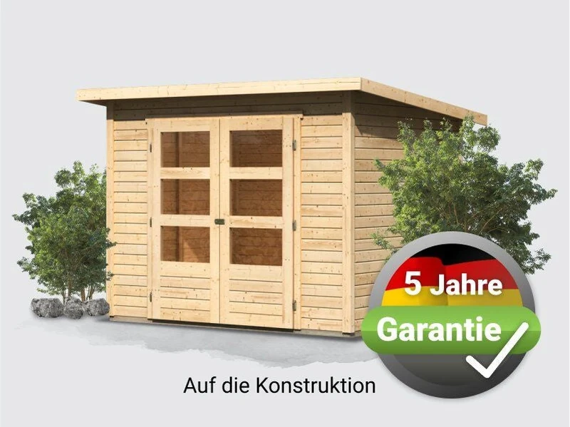 Norlinio Gartenhaus Stegen 3 natur