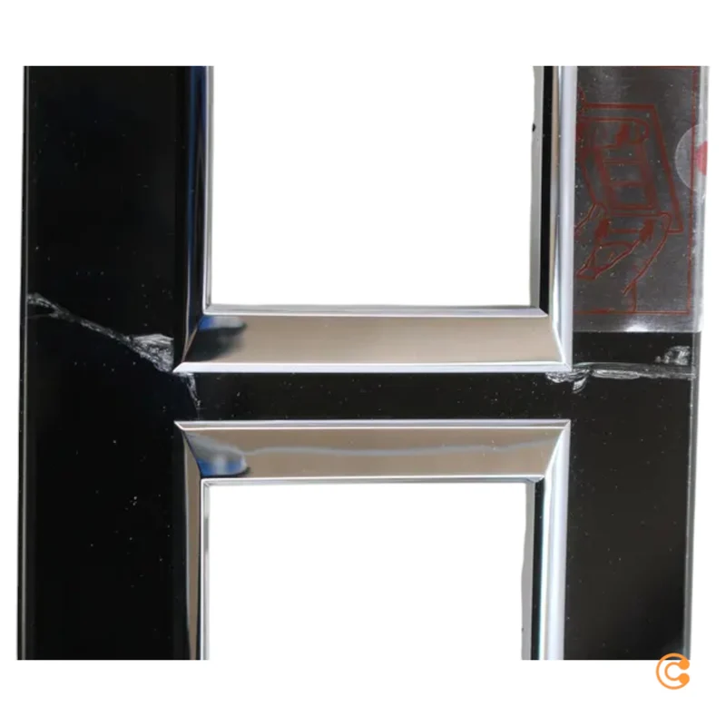 LEGRAND Rahmen Abdeckrahmen Glas Nachtschwarz 3fach SIEHE TEXT/FOTO