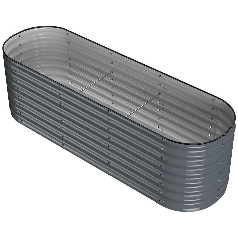 HOFGARTEN QuickGrow Plus, 6-in-1 Metall Hochbeet | 64 cm Beethöhe