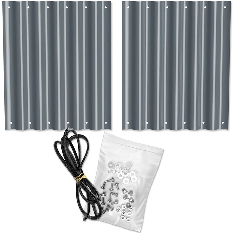 HOFGARTEN Hochbeet Erweiterungs-Kit | Passend für 42 cm oder 64 cm Beethöhe (Bitte wählen)