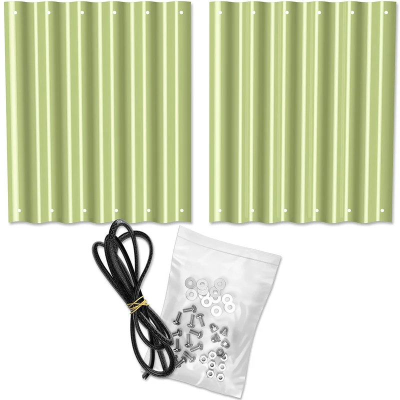 HOFGARTEN Hochbeet Erweiterungs-Kit | Passend für 42 cm oder 64 cm Beethöhe (Bitte wählen)