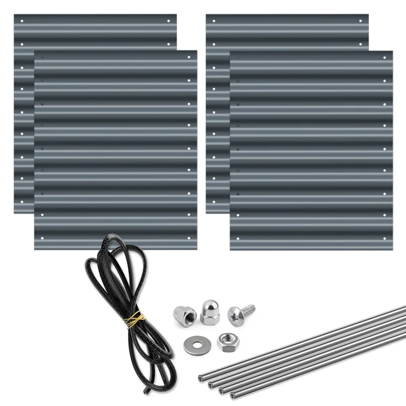 HOFGARTEN Hochbeet Erweiterungs-Kit | Passend für 42 cm oder 64 cm Beethöhe (Bitte wählen)