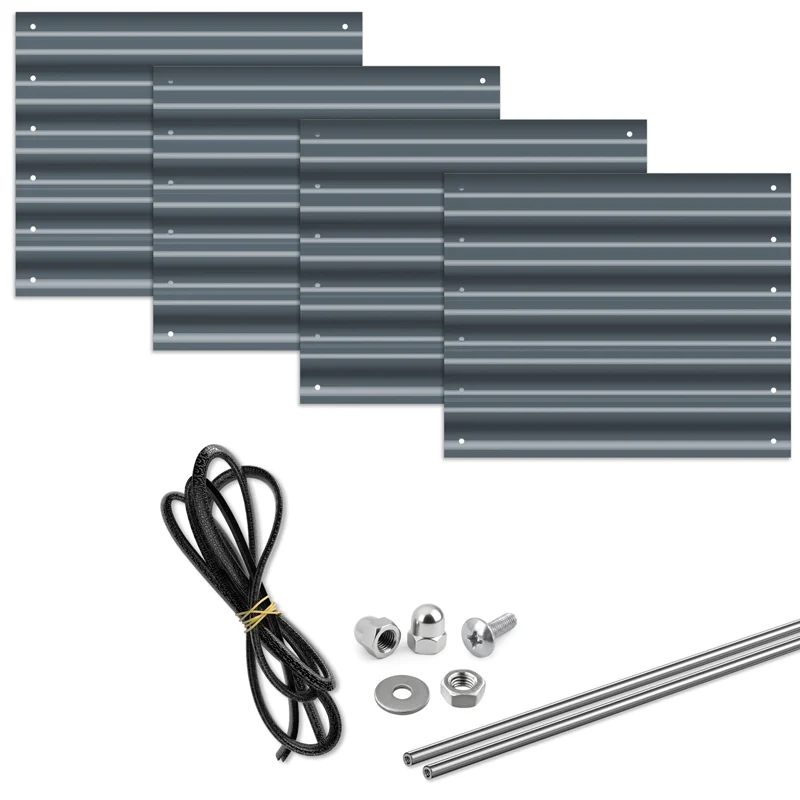 HOFGARTEN Hochbeet Erweiterungs-Kit | Passend für 42 cm oder 64 cm Beethöhe (Bitte wählen)
