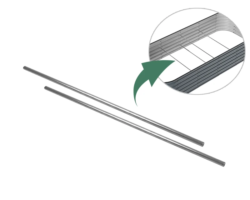 HOFGARTEN Querstreben Sets | Für Beetbreiten 60 cm, 80 cm oder 107 cm (Bitte auswählen)