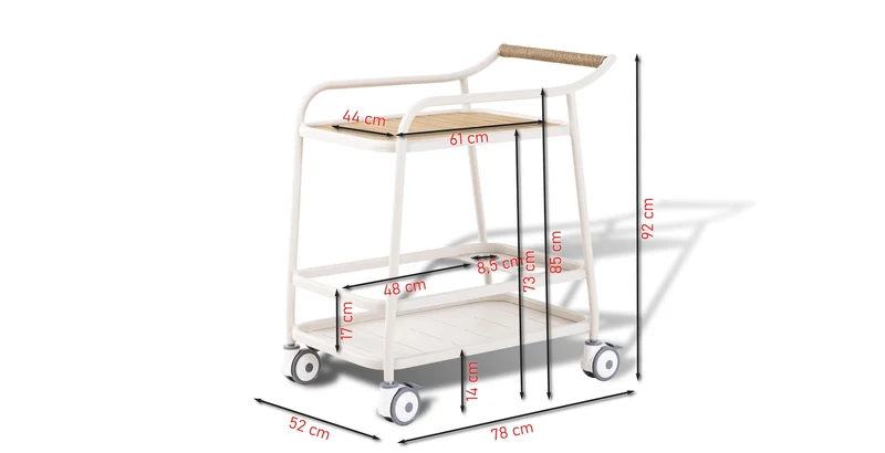 Tony Outdoor-Servierwagen
