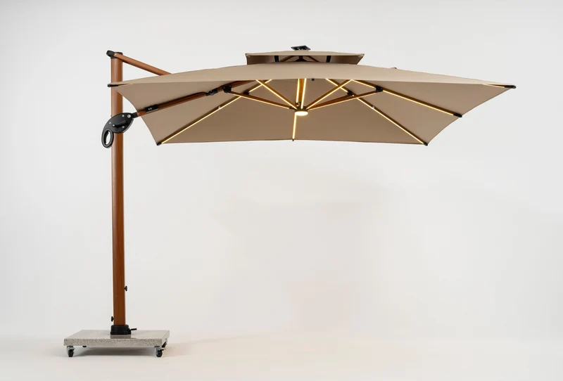 Ruffy-Wood Sonnenschirm