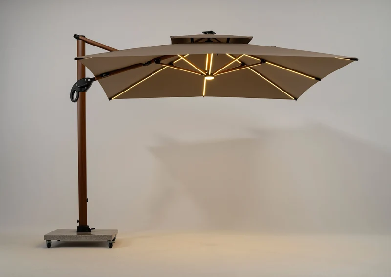 Ruffy-Wood Sonnenschirm