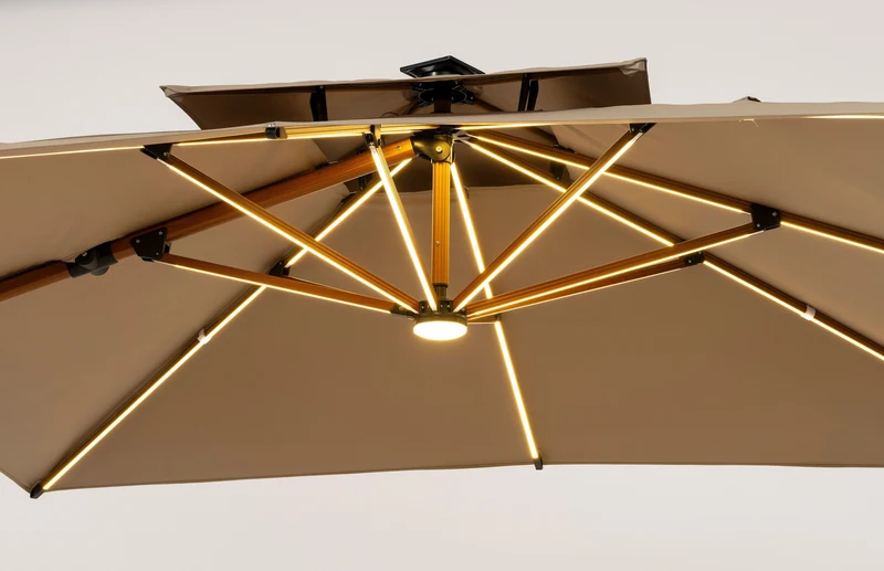 Ruffy-Wood Sonnenschirm