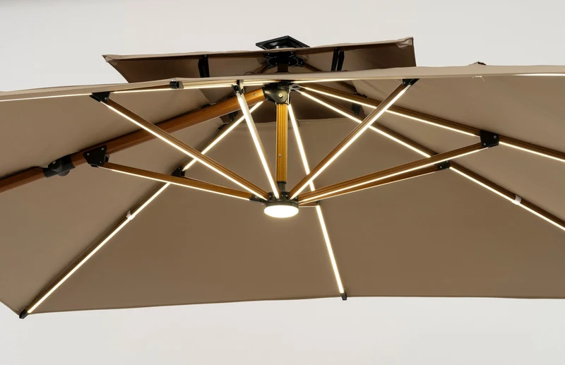 Ruffy-Wood Sonnenschirm