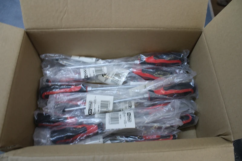 13x B-Ware KS Tools 159.1011 Schlitz-Schraubendreher DIN 5265 Schraubenzieher 13 STÜCK