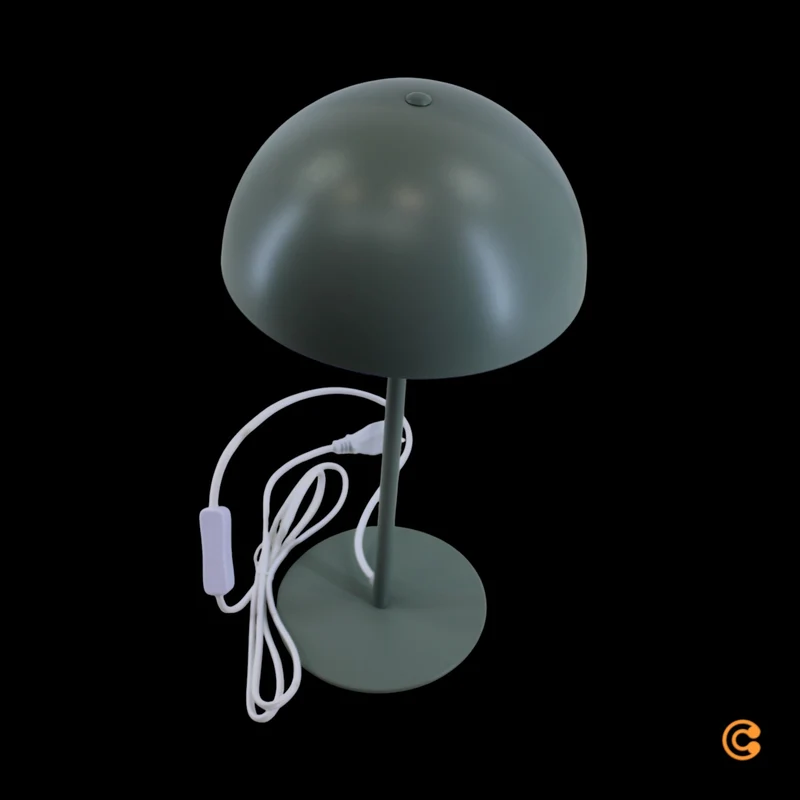 B-Ware Nordlux Tischleuchte Lampe Ellen 20 grün Metall Fassung Schalter Kabel E14 LED
