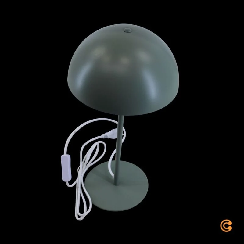 B-Ware Nordlux Tischleuchte Lampe Ellen 20 grün Metall Fassung Schalter Kabel E14 LED