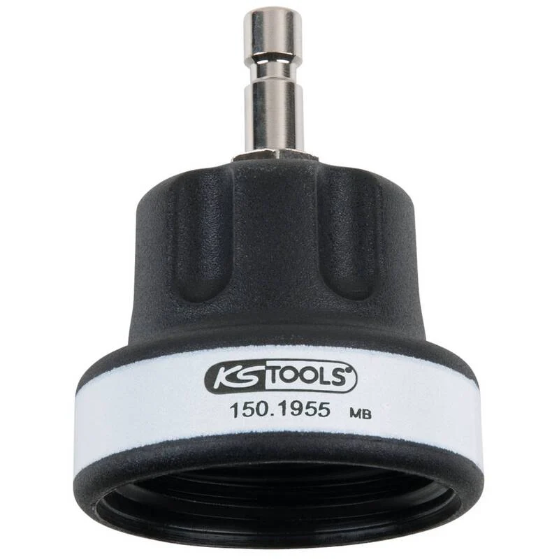 B-Ware KS Tools Kühlsystem Adapter M46x3 Anschluss Saab Schnellkupplung Verbindung weiß