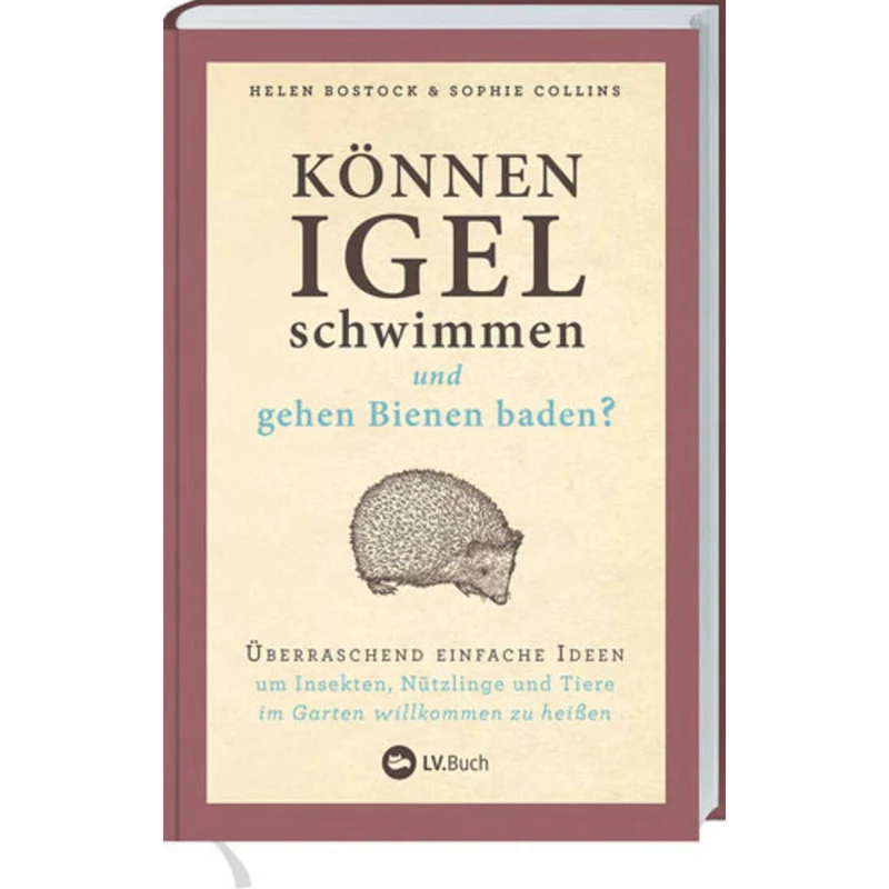 Können Igel schwimmen und gehen Bienen baden?