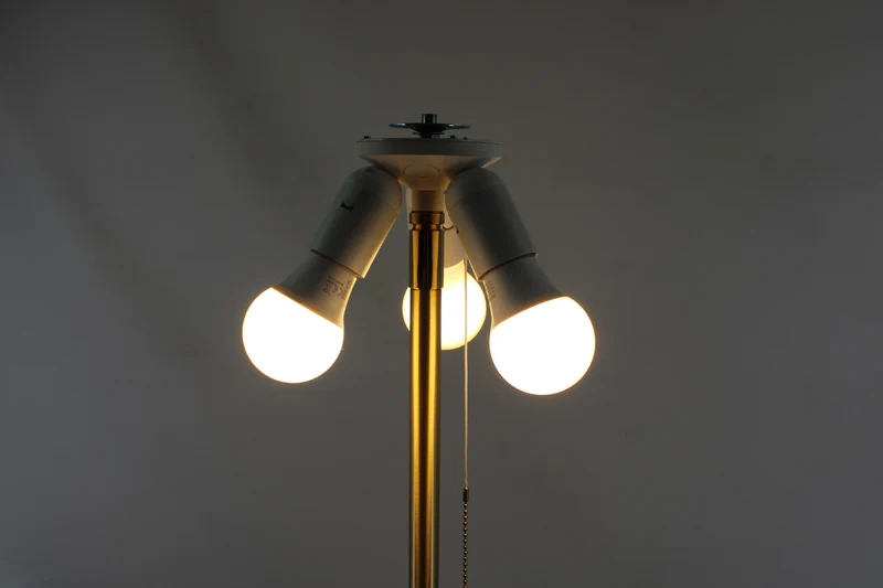 B-Ware Hufnagel Edle Stehleuchte Loop Blattgoldbezug Stehlampe Leuchte SIEHE TEXT/FOTO