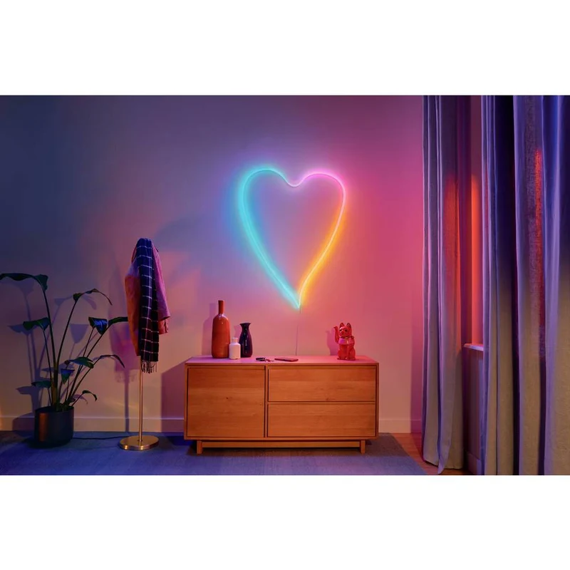 D-Ware WiZ LED-Streifen 3 m RGB dimmbar 230 V für individuelle Raumgestaltung