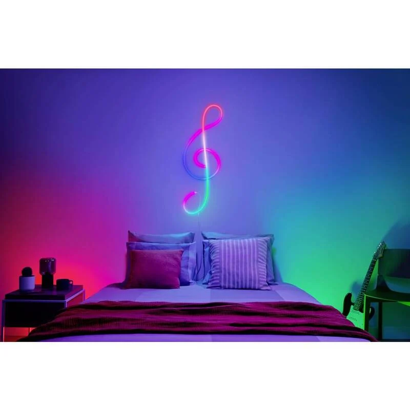 D-Ware WiZ LED-Streifen 3 m RGB dimmbar 230 V für individuelle Raumgestaltung