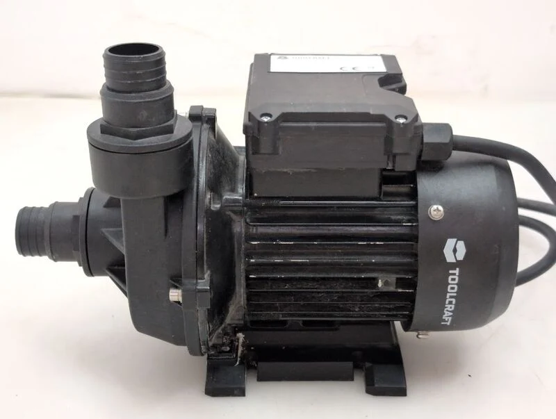 D-Ware TOOLCRAFT Sandfilteranlage 7900l/h Wasserpumpe Poolpumpe 220V 250W IPX5 32mm