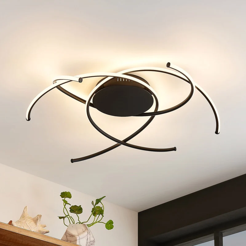 B-Ware Lindby Yareli LED-Deckenlampe Deckenlampe Lampe Leuchte Licht Design sandschw11