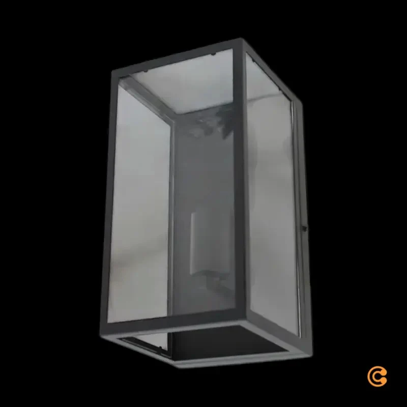 B-Ware Lindby Wandleuchte Wandlampe Schwarz Käfigoptik Leuchte Wohnzimmer Schlafzimmer
