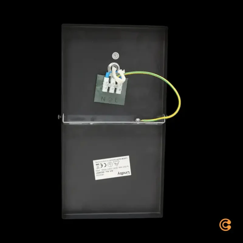 B-Ware Lindby Wandleuchte Wandlampe Schwarz Käfigoptik Leuchte Wohnzimmer Schlafzimmer
