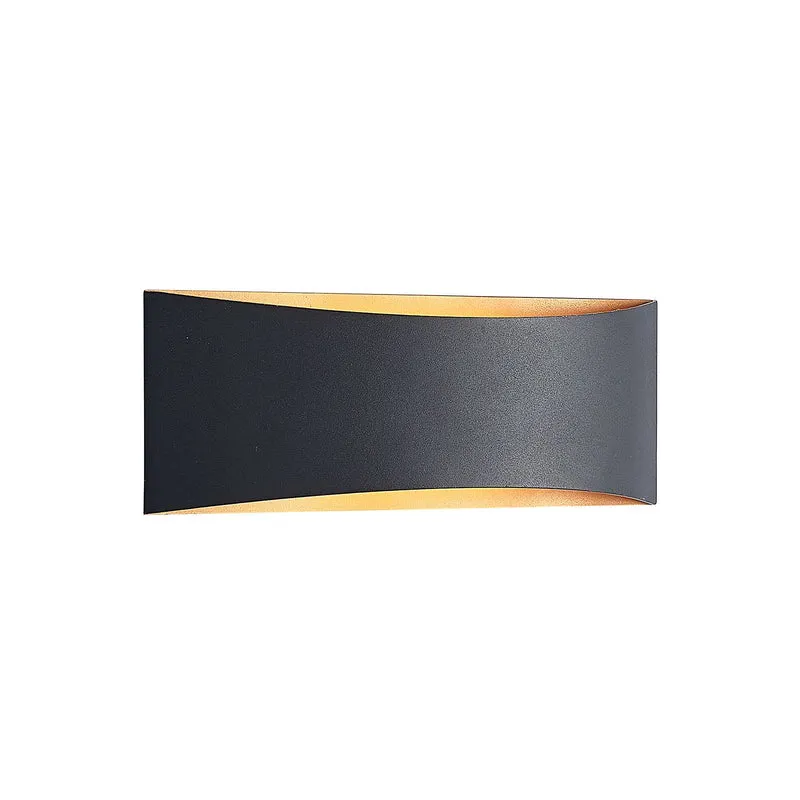 B-Ware Arcchio Wandlampe Wandleuchte LED Danta schwarz gold Aluminium Eisen warmweiß824