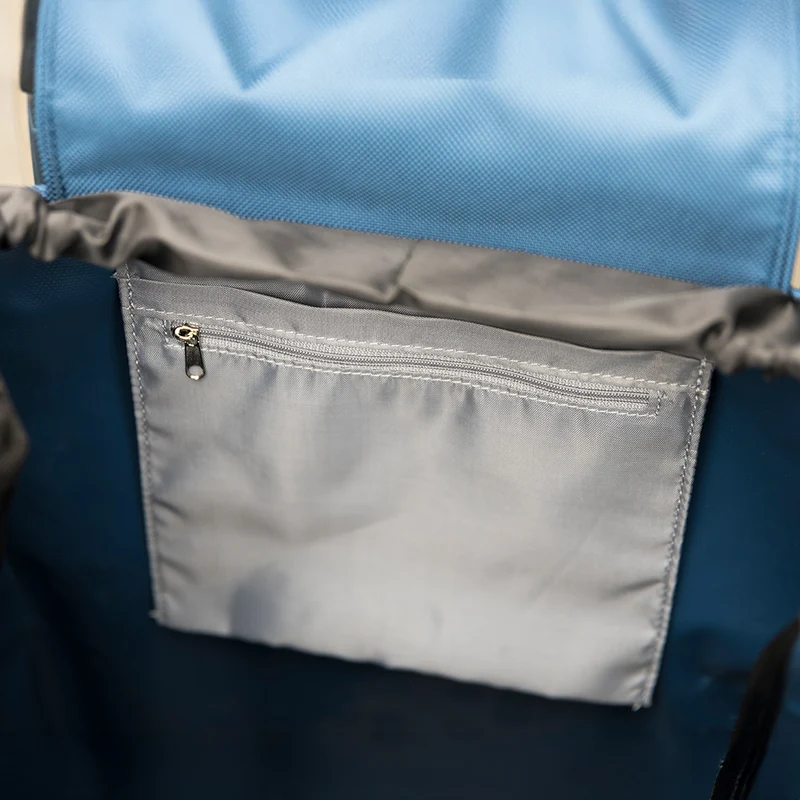 Klappbarer Einkaufstrolley Blau