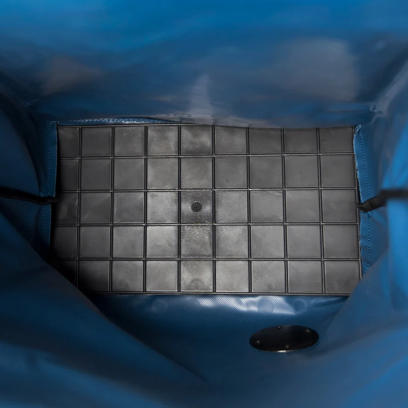 Klappbarer Einkaufstrolley Blau