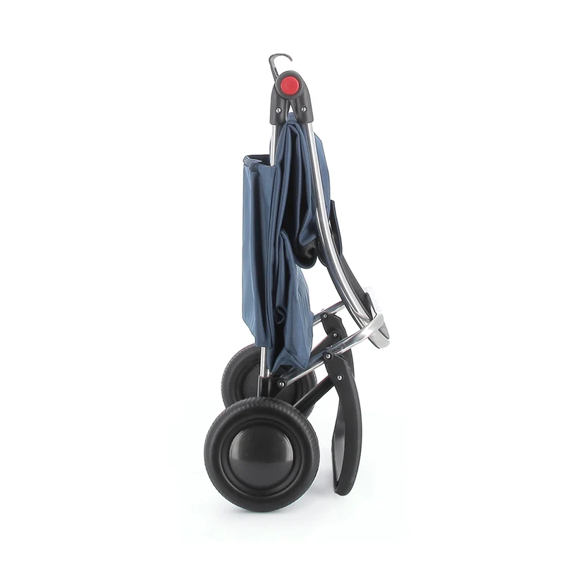 Klappbarer Einkaufstrolley Blau