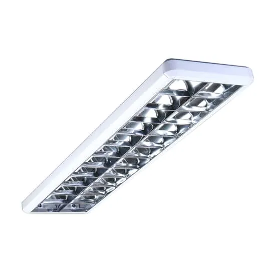 B-Ware G & L Handels GmbH Rasteranbauleuchte Deckenlampe Deckenlampe 432 weiß 124,5cm