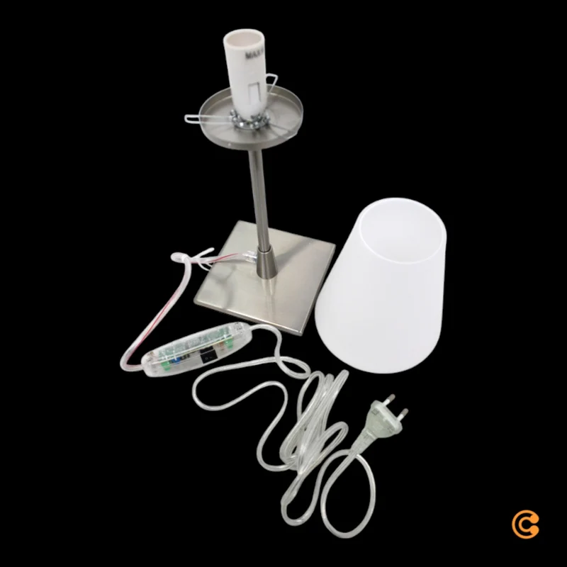 B-Ware Fabas Luce Tischlampe Lucy Big Schreibtischlampe Tischlampe Leuchte Lampe weiß