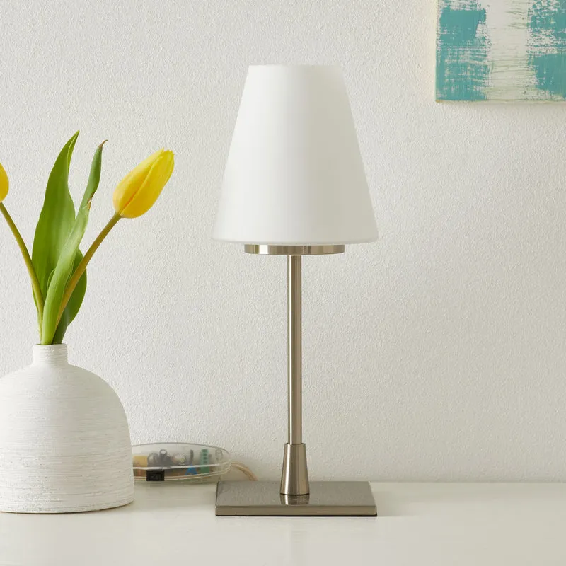 B-Ware Fabas Luce Tischlampe Lucy Big Schreibtischlampe Tischlampe Leuchte Lampe weiß