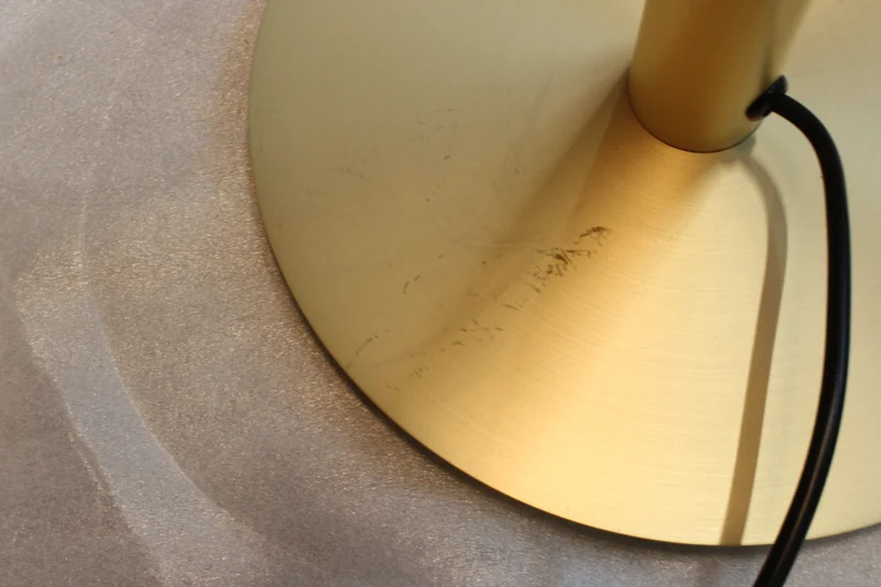 B-Ware LEDS C4 Stehleuchte Standlampe LED gold matt Stahl Schalter SIEHE TEXT/FOTO