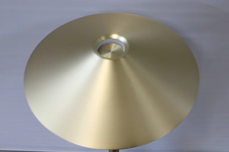 B-Ware LEDS C4 Stehleuchte Standlampe LED gold matt Stahl Schalter SIEHE TEXT/FOTO