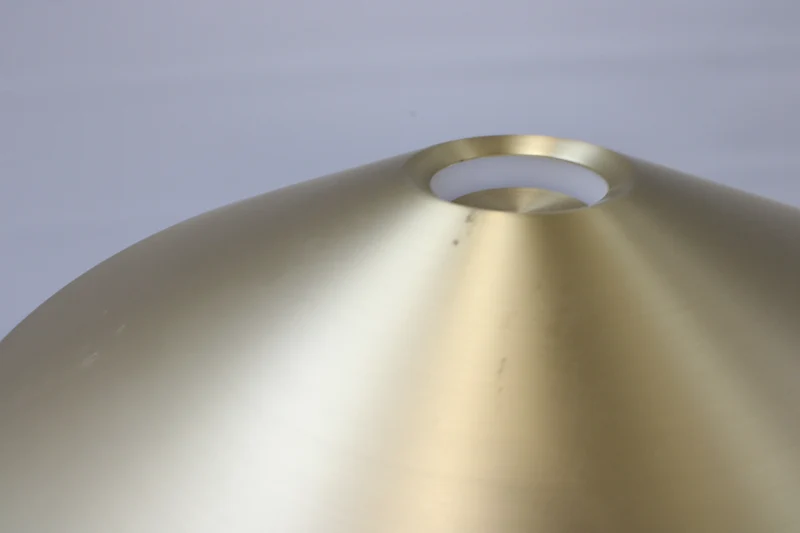B-Ware LEDS C4 Stehleuchte Standlampe LED gold matt Stahl Schalter SIEHE TEXT/FOTO