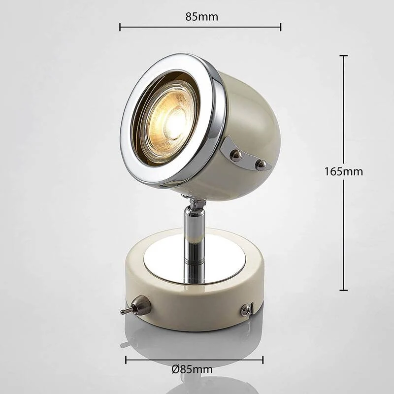 3x B-Ware Lindby Wandleuchte Jakov Wandleuchte Lampe Leuchte GU10 LED Retro 3 STÜCK