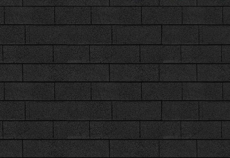 Karibu Dachschindeln Rechteck schwarz 27 Pakete