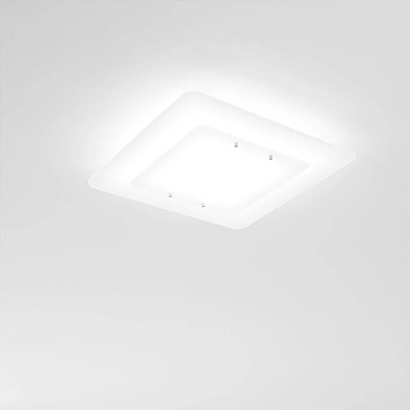 B-Ware Selene Deckenlampe Pop up mit weißem Rahmen gold Deckenlampe Lampe Leuchte E27