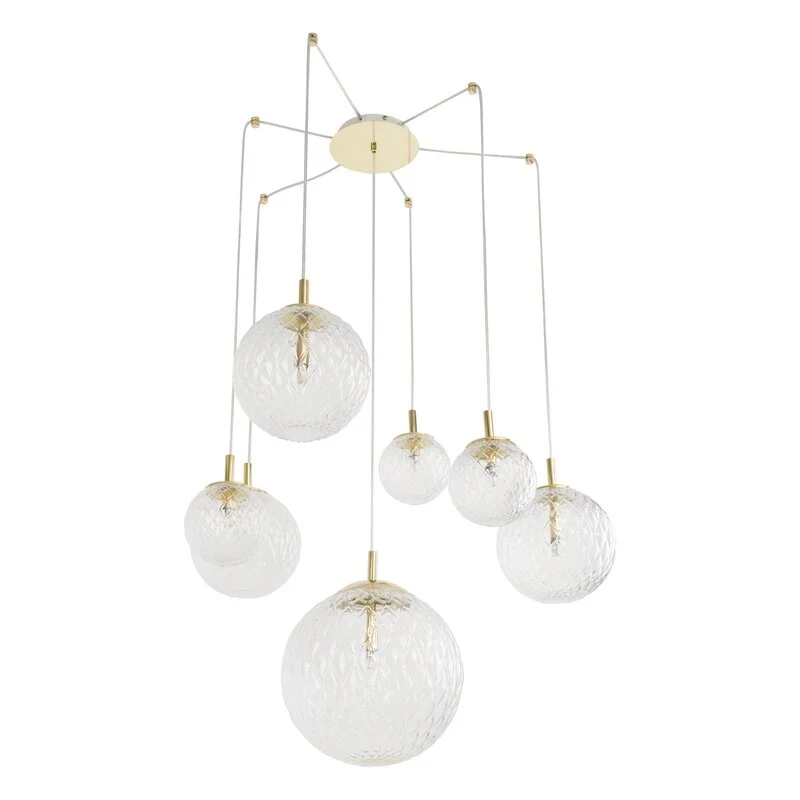 TK Lighting Pendelleuchte Cadix VII Glas 200cm Lampe Deckenlampe SIEHE TEXT/FOTO