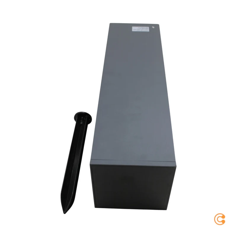 B-Ware Fabas Luce Wegeleuchte Garten LED Solar Fold Bewegungsmelder dunkelgrau IP54