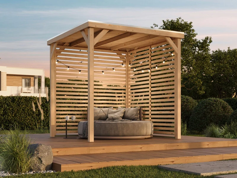 Karibu Pavillon Cubeco, natur