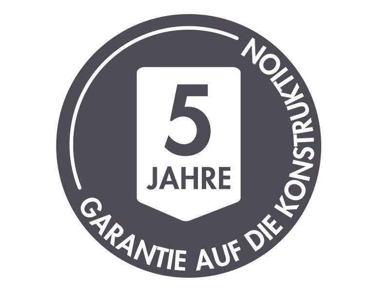 Karibu Cubeco Pavillon halb Lamellenwand natur