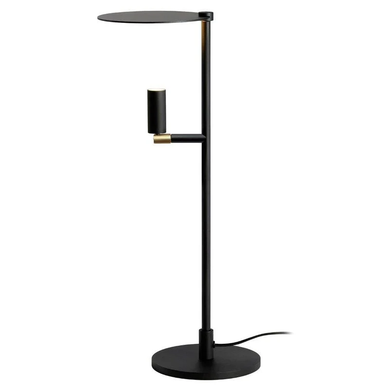 B-Ware Carpyen LED-Tischlampe Schreibtischleuchte Kelly Spot schwarz gold Metall