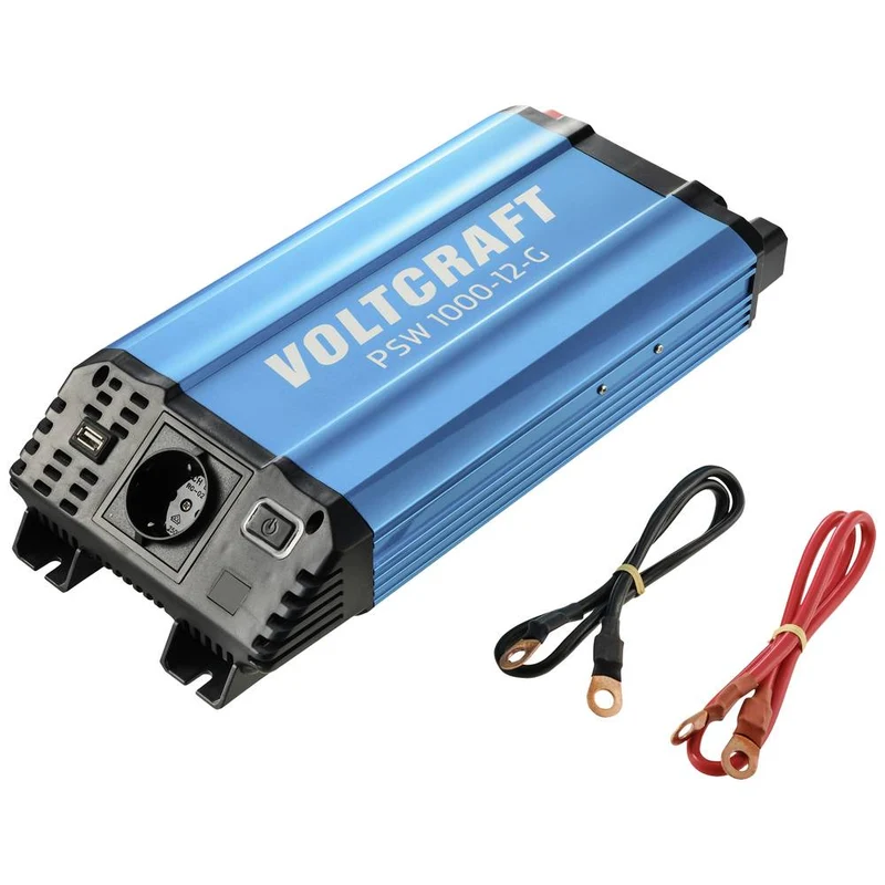 B-Ware VOLTCRAFT Wechselrichter Spannungswandler MSW 1000 12 G Scope of Delivery