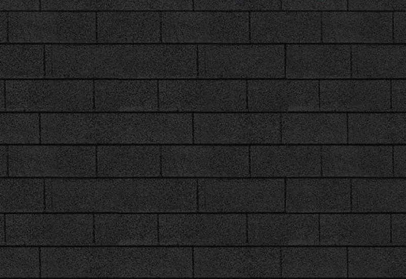 Karibu Dachschindeln Rechteck schwarz 16 Pakete