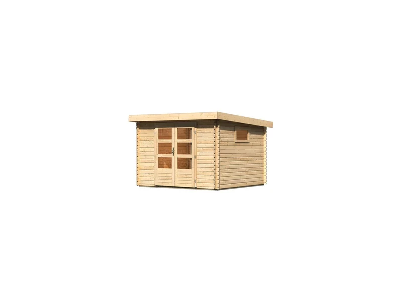 Karibu Gartenhaus Trittau 3 natur