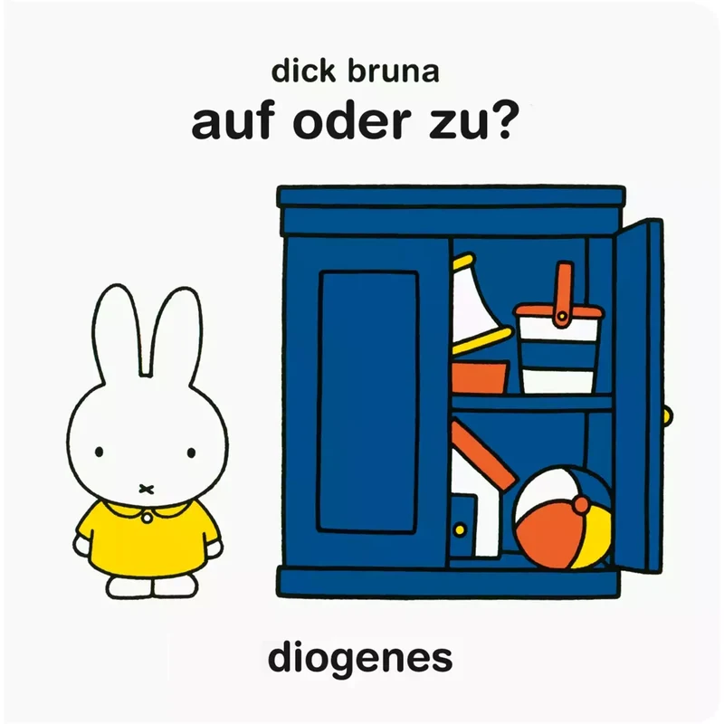 B-Ware diogenes Buch Kinderbuch Miffy Auf oder zu interaktiv Hardcover 5 STÜCK