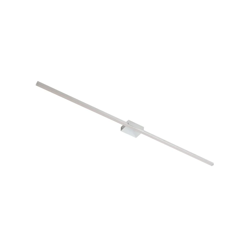 B-Ware Lucande Spiegellampe Badleuchte LED chrom Aluminium 120cm IP44 SIEHE TEXT