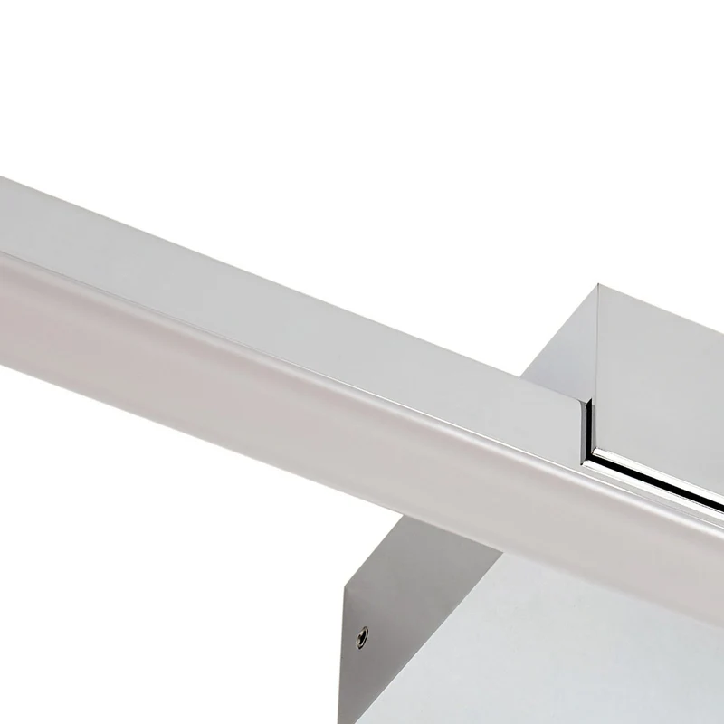 B-Ware Lucande Spiegellampe Badleuchte LED chrom Aluminium 120cm IP44 SIEHE TEXT